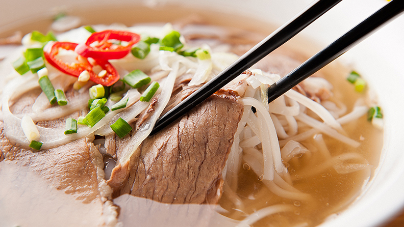 pho noodle bowl